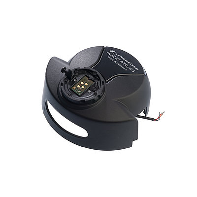 Cap with socket for microphone