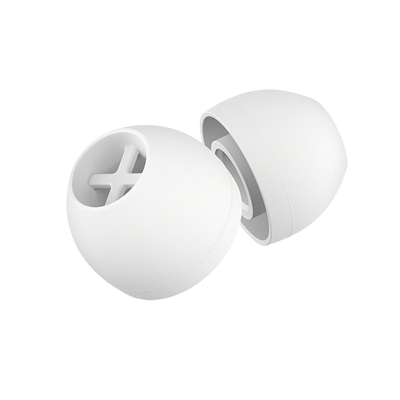 EAR ADAPTER WHITE XS, 5PAIR