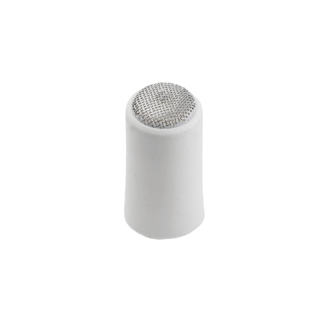 Small cap, white with gauze